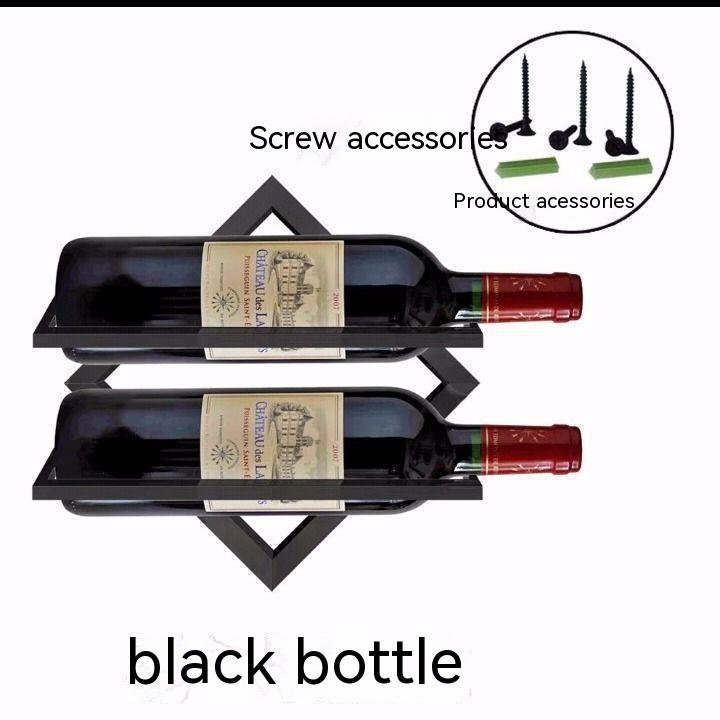 Wall-mounted Wine Rack Decorative Shelf