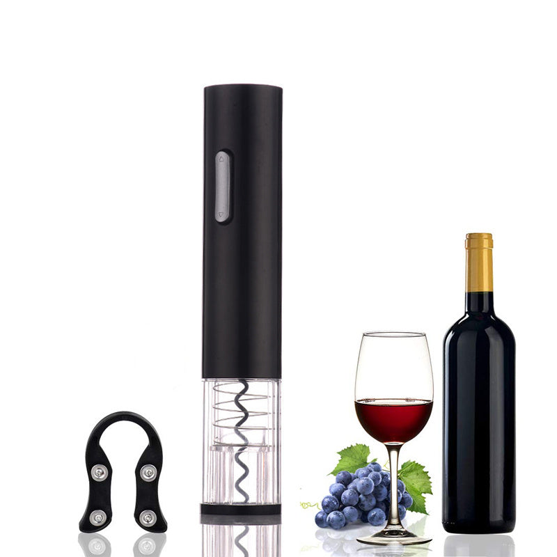 Automatic Electric Wine Bottle Opener With Foil Cutter