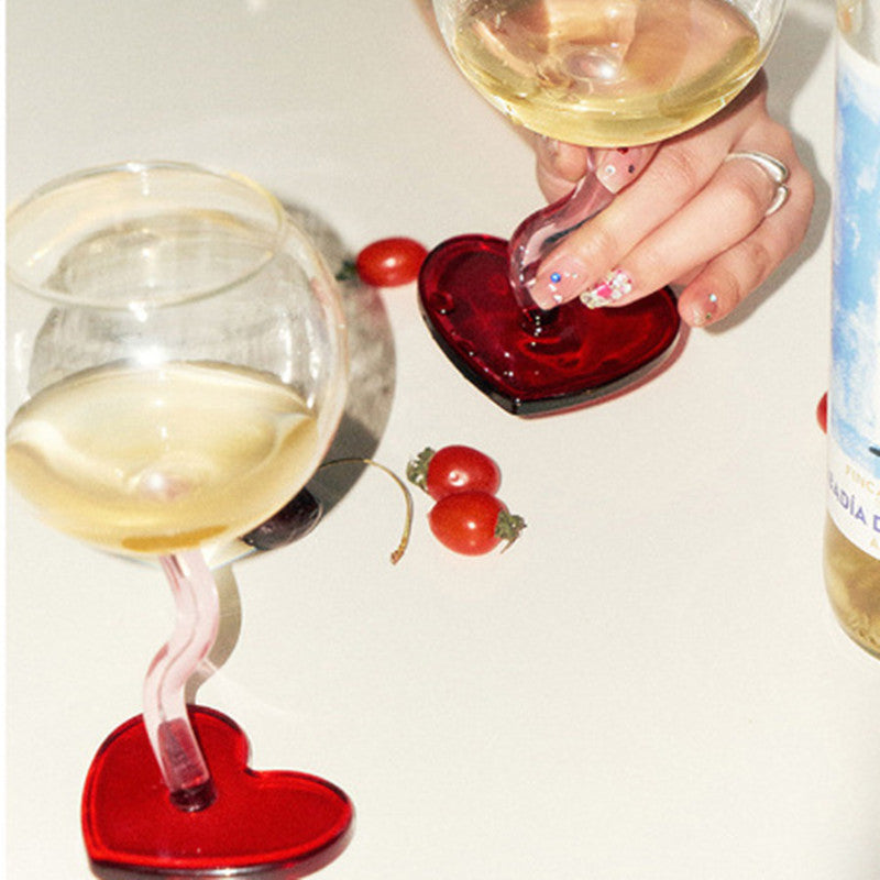 Home Fashion Love White Wine Goblet